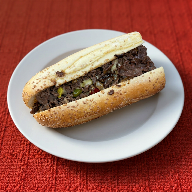 7" Italian Cheesesteak.